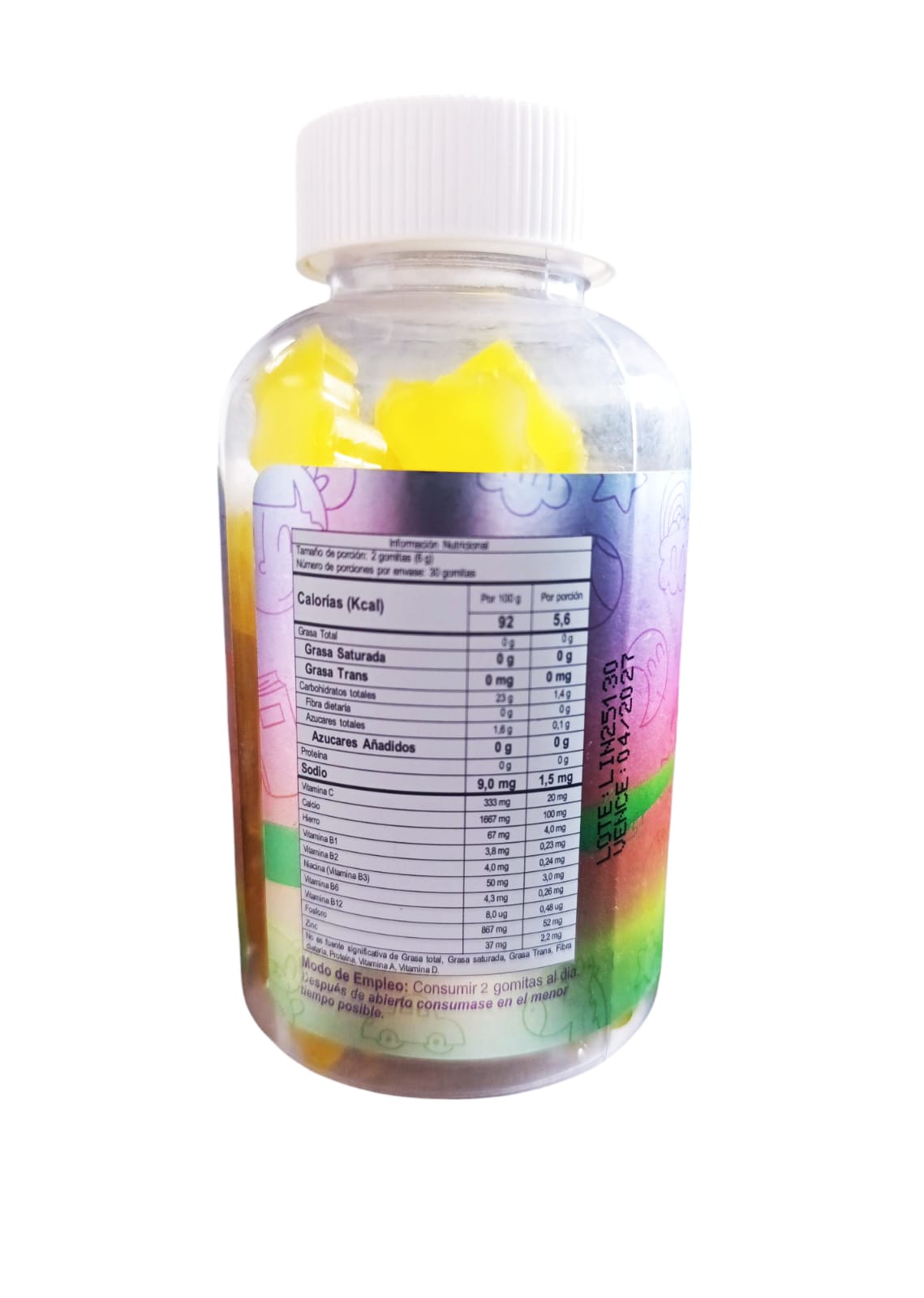 GOMAS MULTIVITAMINICO