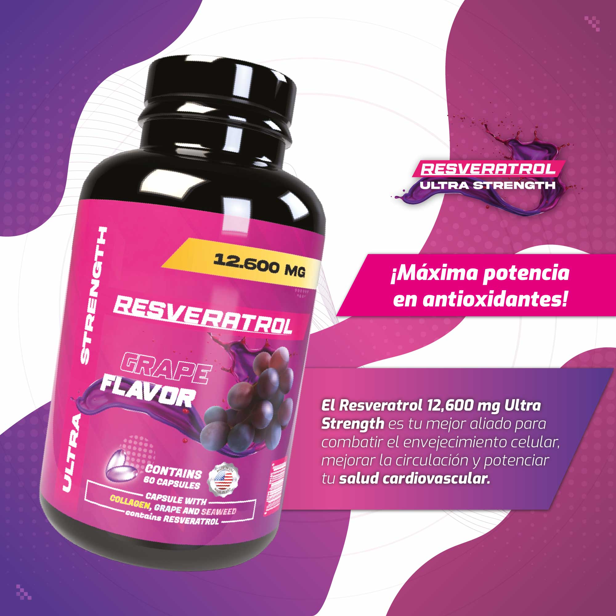 Resveratrol NAD+ Resveratrol Ultra