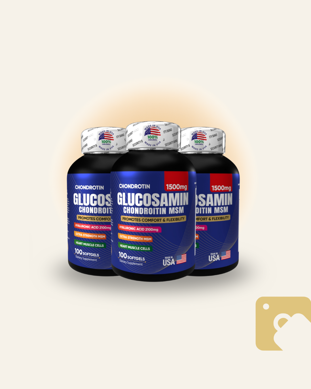 glucosamina combo x 3 und