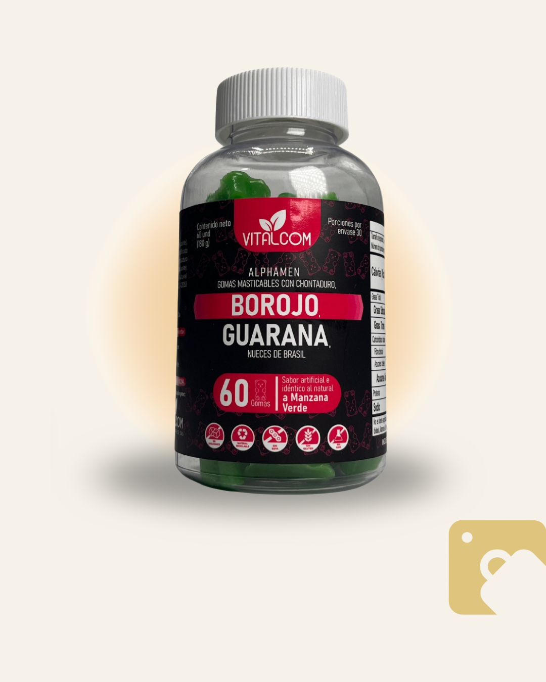 GOMAS ALPHAMEN  BOROJO VITALCOM X60