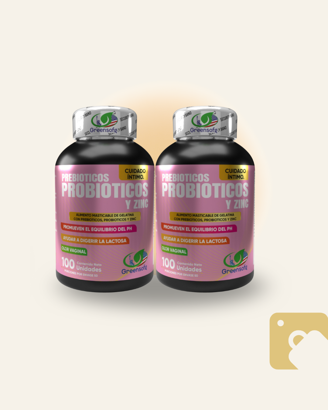PROBIOTICO+ZINC X2 UND