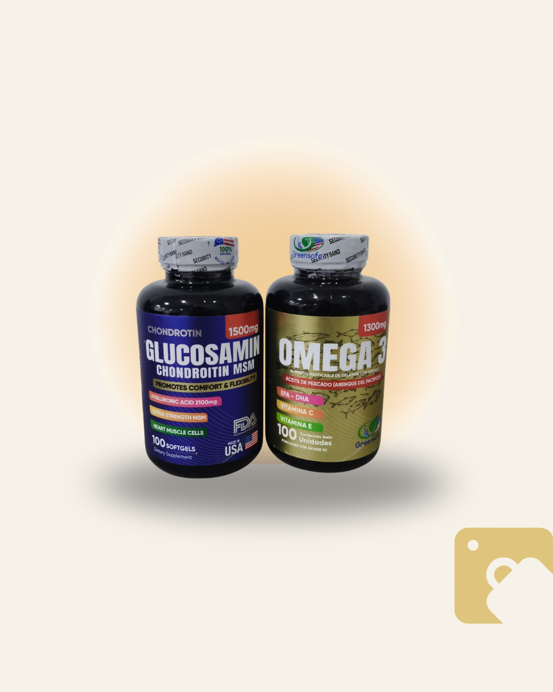 COMBO GLUCOSAMINA+OMEGA 3