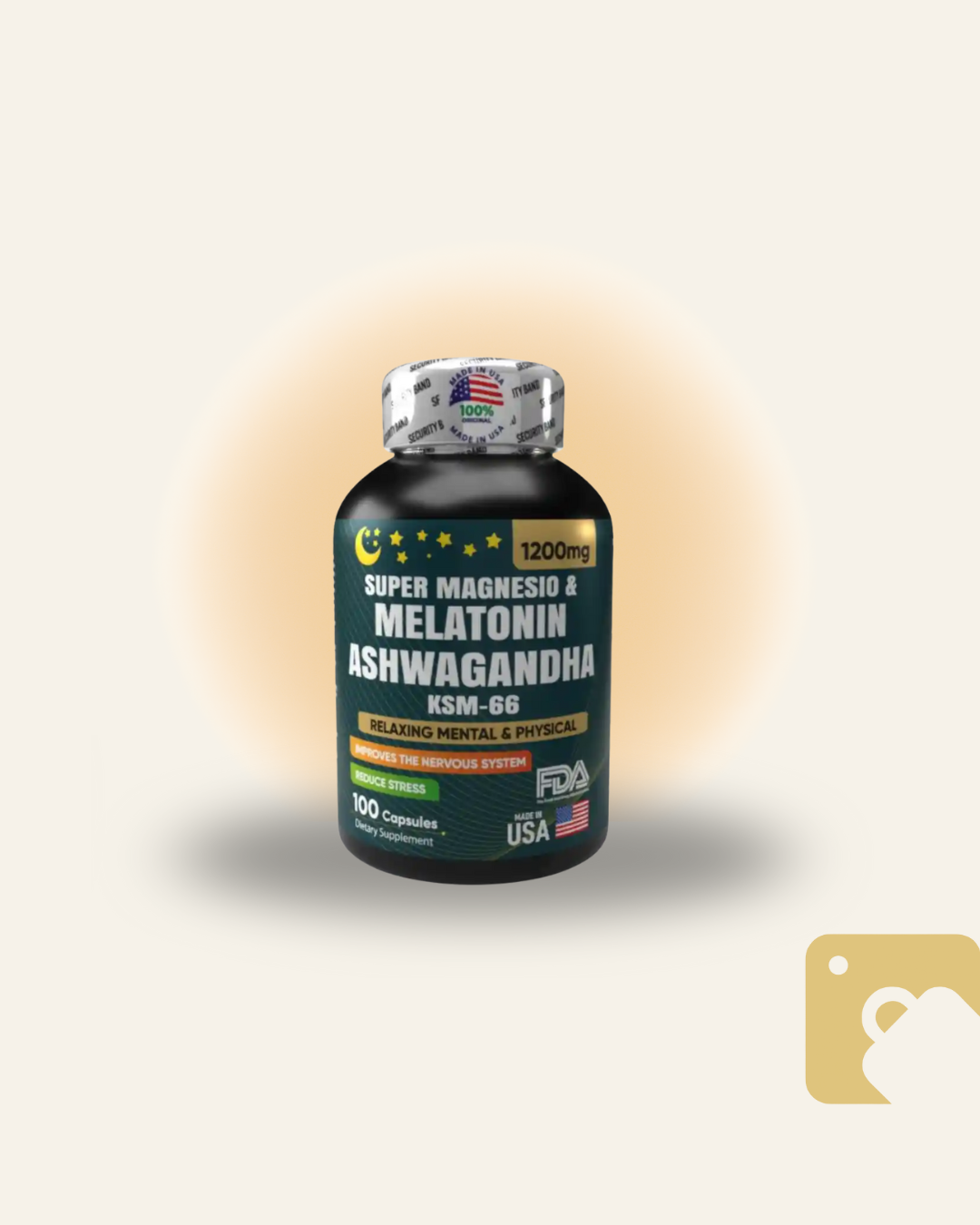 SUPERMAGNESIO Y MELATONIN + ASHWAGANDHA