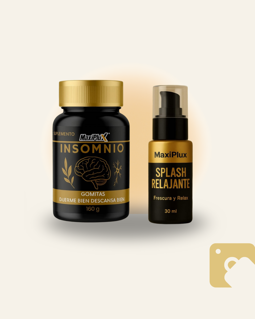 GOMAS INSOMNIO + SPLASH RELAJANTE