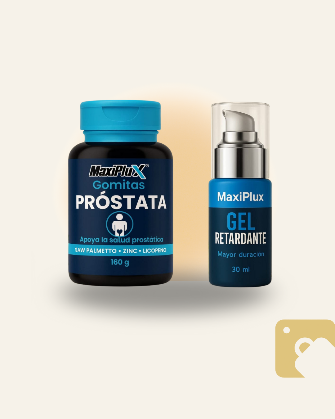 GOMAS PROSTATA + GEL RETARDANTE