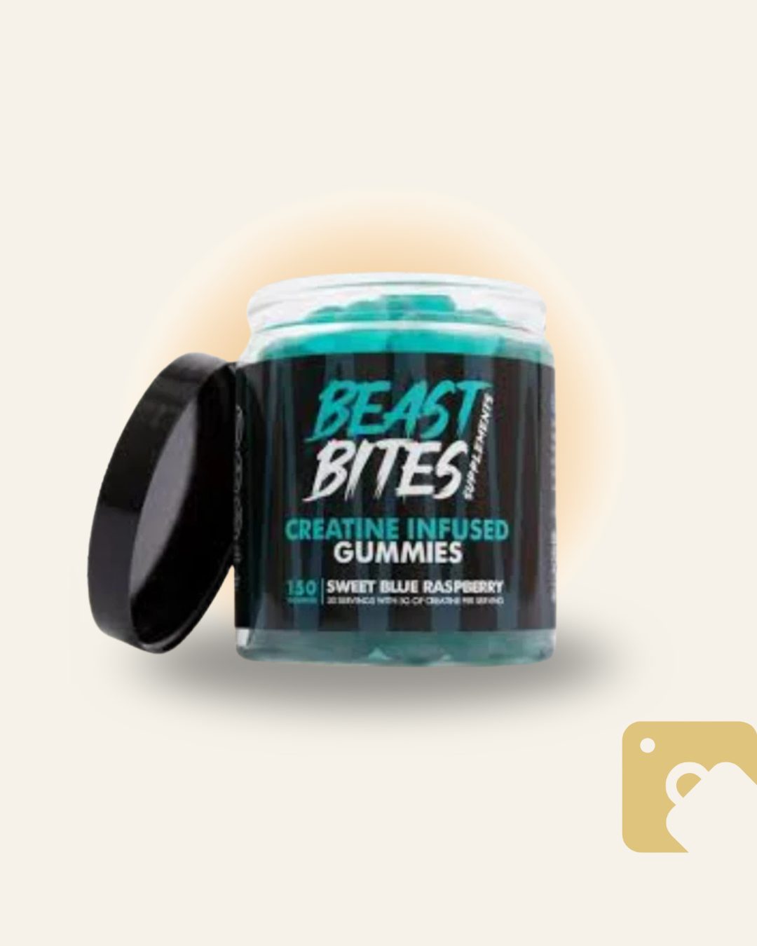 GOMAS DE CREATINA BEAST BITE X 120 UNI