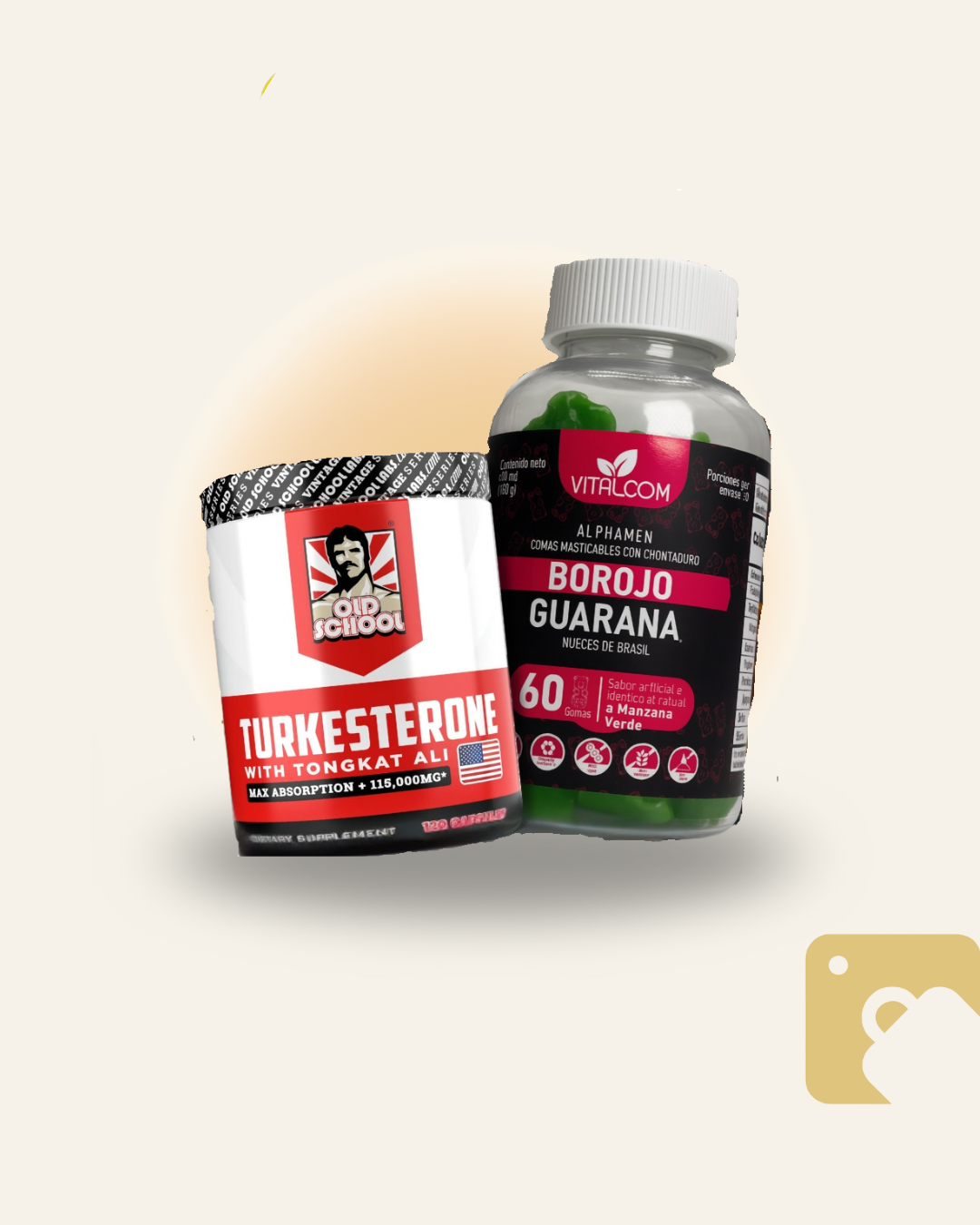 TURKESTERONES+ GOMAS DE BOROJO