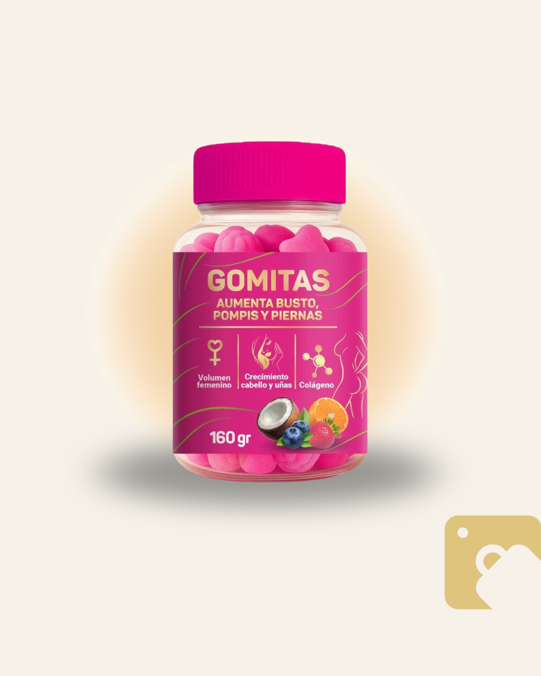 GOMAS FUCSIA AUMENTA BUSTO - COMBOS