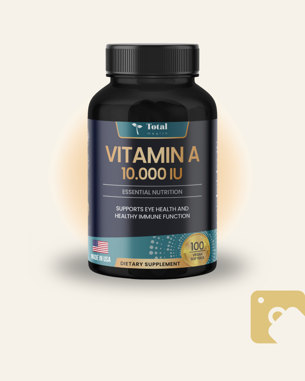 Vitamina A 10.000IU total health